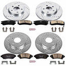PowerStop Z23 Daily Driver Carbon-Fiber Ceramic Brake Pad and Drilled & Slotted