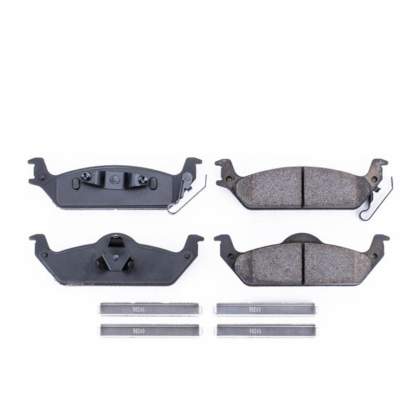 PowerStop Z17 Evolution Ceramic Brake Pads With Hardware