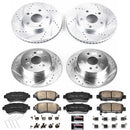 PowerStop Z23 Daily Driver Carbon-Fiber Ceramic Brake Pad and Drilled & Slotted