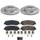 OE Stock Replacement Low-Dust Ceramic Brake Pad and Rotor Kit