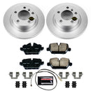 PowerStop Genuine Geomet Coated Rotor and Carbon-Fiber Ceramic Brake Pad Kit