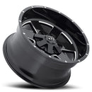 18x9 Vision 411 Arc Gloss Black Milled Spoke 5x127 5x5 ET12 Wheel Rim