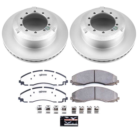 Z36 Truck & Tow Premium Carbon-Fiber Ceramic Brake Pad and Fully Coated Rotor Ki