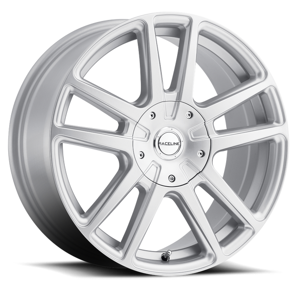 15x7 Raceline 145S Gloss Silver 4x100 4x108 ET40 Wheel Rim