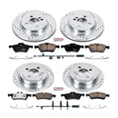 PowerStop Z23 Daily Driver Carbon-Fiber Ceramic Brake Pad and Drilled & Slotted