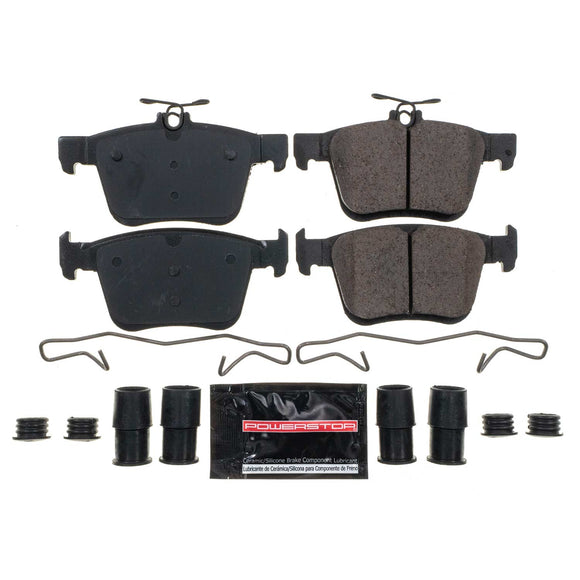 PowerStop Z23 Evolution Sport Carbon-Fiber Brake Pads With Hardware