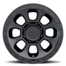 17x9 Raceline 961B Bolt Satin Black 8x165.1 ET-12 CB130.81 Wheel