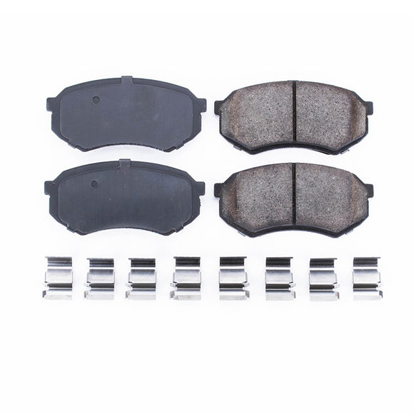 PowerStop Z17 Evolution Ceramic Brake Pads With Hardware