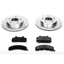PowerStop Z23 Daily Driver Carbon-Fiber Ceramic Brake Pad and Drilled & Slotted
