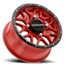 15x7 Raceline A94R Krank Gloss Red 4x137 ET10 CB110.18 Wheel