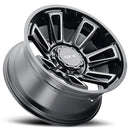 18x9 G-FX TR21 Gloss Black Milled 5x127/135 ET0 wheel/rim-2