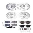 PowerStop Z23 Daily Driver Carbon-Fiber Ceramic Brake Pad and Drilled & Slotted
