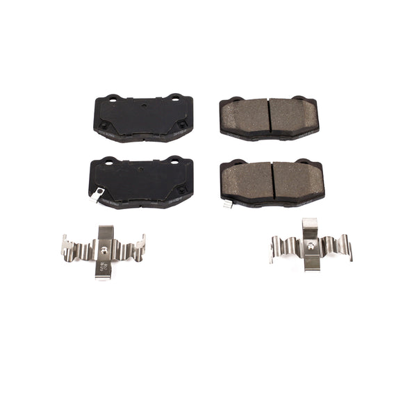 PowerStop Z17 Evolution Ceramic Brake Pads With Hardware