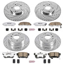 PowerStop Z26 Street Performance Ceramic Brake Pad and Drilled & Slotted Rotor K