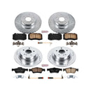 PowerStop Z23 Daily Driver Carbon-Fiber Ceramic Brake Pad and Drilled & Slotted