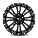 20x10 Hardrock Spine XPosed Gloss Black Milled 6x135 ET-19 wheel/rim