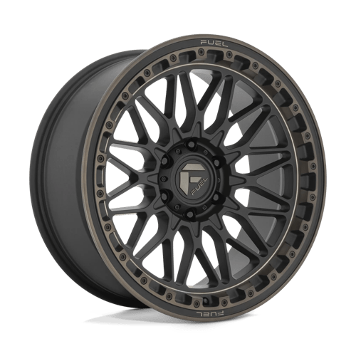 17x9 Fuel Off-Road D759 Trigger Matte Black Dark Tint 6x139.7 ET1 CB106.1 Wheel