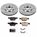 PowerStop OE Stock Replacement Low-Dust Ceramic Brake Pad and Rotor Kit