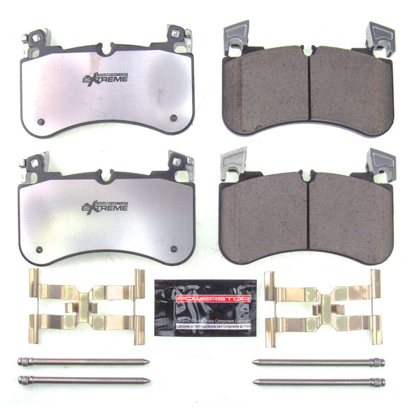 PowerStop Z36 Truck And Tow Carbon-Fiber Ceramic Brake Pads With Hardware