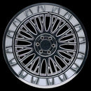 22x12 Cali Off-Road 9116 Vertex Chrome 6x135 ET-44 Wheel Rim