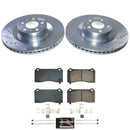 Z23 Daily Driver Carbon-Fiber Ceramic Brake Pad and Drilled & Slotted Rotor Kit