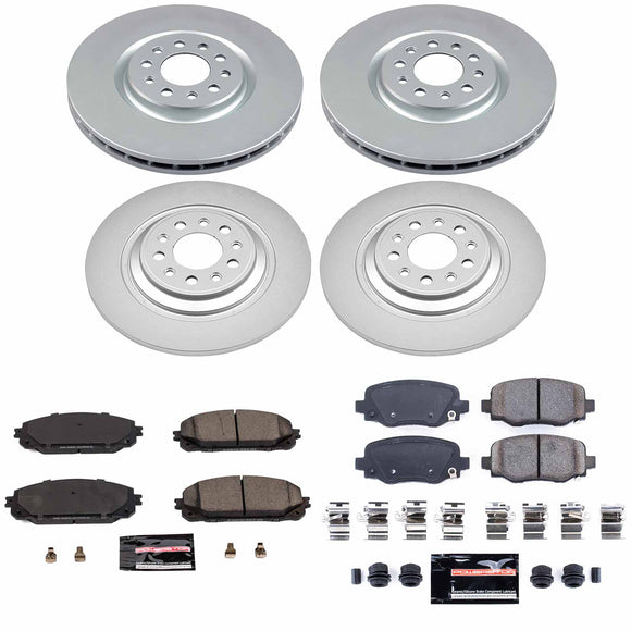 Z23 Daily Driver Premium Carbon-Fiber Ceramic Brake Pad and Fully Coated Rotor K