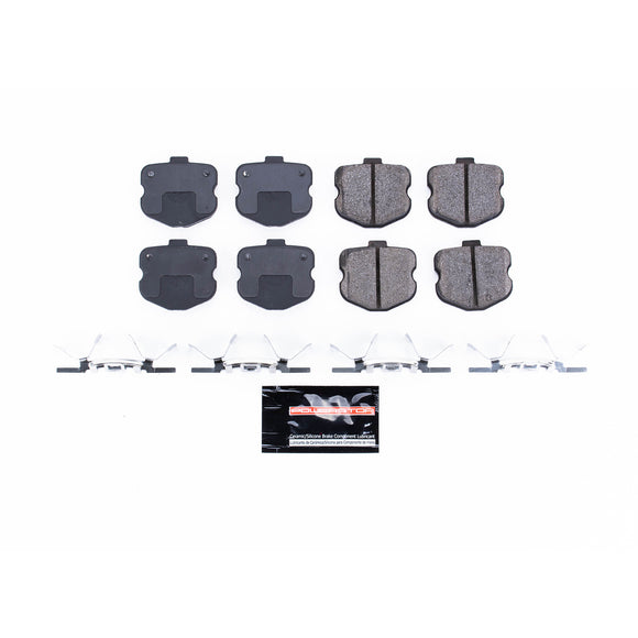 PowerStop Z23 Evolution Sport Carbon-Fiber Brake Pads With Hardware