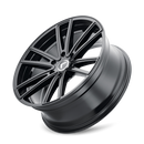 17x8 Kraze Lusso Gloss Black 5x114.3 ET38 CB72.62 Wheel Rim