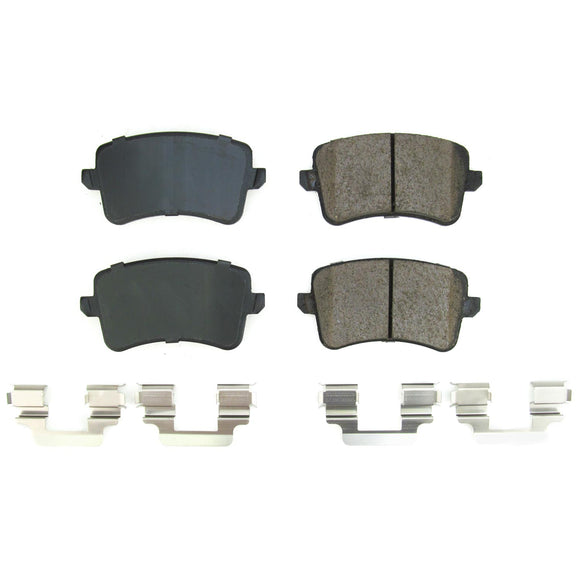 PowerStop Z17 Evolution Ceramic Brake Pads With Hardware
