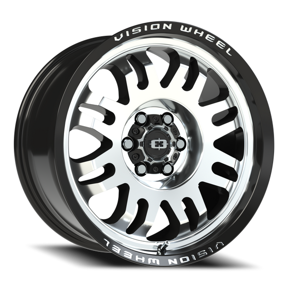 17x9 Vision 409 Inferno Black Wheel 6x114.3 ET12 CB71.5