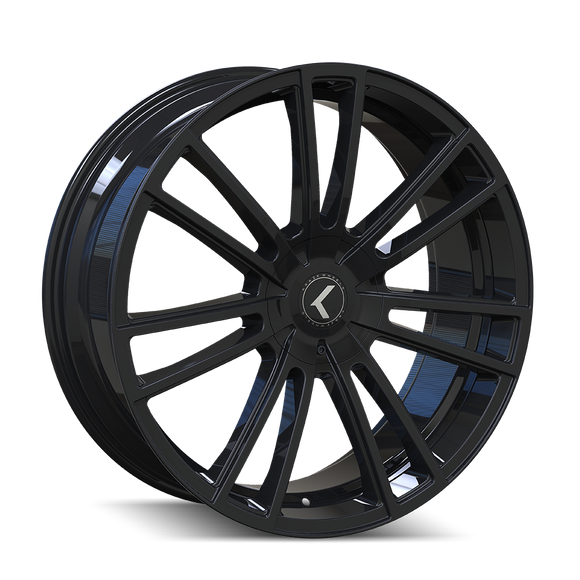18x8 Kraze Spectra Gloss Black 5x110 ET40 CB72.62 Wheel Rim