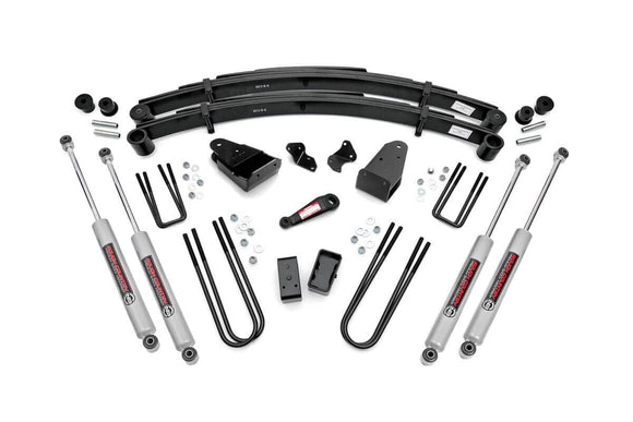 Rough Country 4" Lift Kit For Ford F-250 4WD 87-97