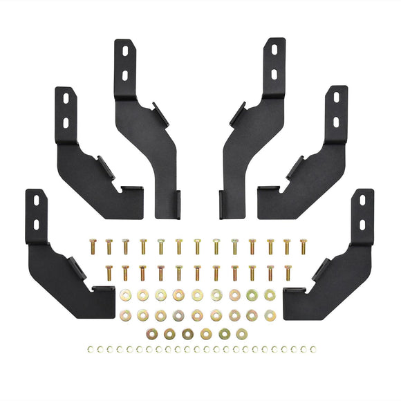 Westin HDX Xtreme Nerf Step Bars Powder Coated Textured Black Steel 56-24155