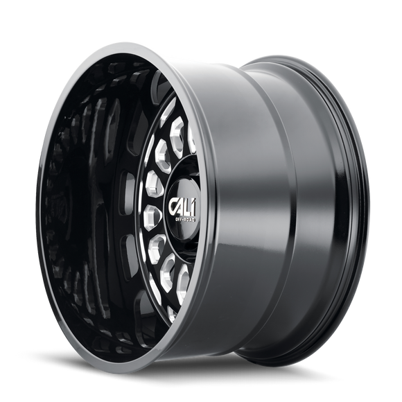 24X14 Cali Off-Road Paradox Black-Gloss Wheel/Rim 6x139.7 ET-76