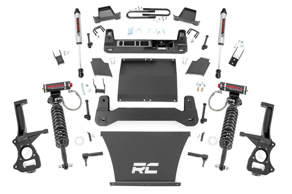 Rough Country 4" Lift Kit AT4 Trailboss For Chevy GMC Sierra 1500 2025 Silverado