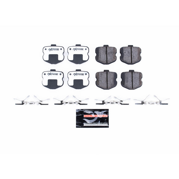 PowerStop Z26 Street Performance Carbon-Fiber Ceramic Brake Pads With Hardware