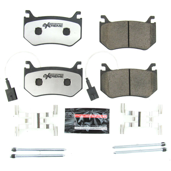 PowerStop Z26 Street Performance Carbon-Fiber Ceramic Brake Pads With Hardware