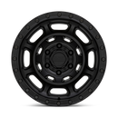 17X8.5 Black Rhino CONVOY Matte Black 5X127 ET-18 wheel/rim