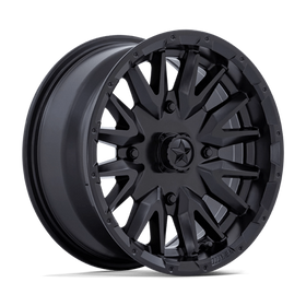 16X7 Msa Offroad Wheels M49 Creed Matte Black 4X137 ET10 Wheel Rim - 0