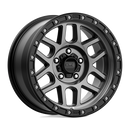 20X9 KMC KM544 MESA Satin Black With Gray Tint 5X127 ET0 wheel/rim-2