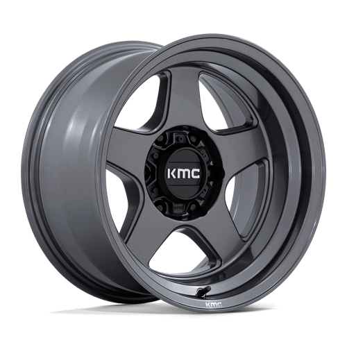 17X8.5 KMC KM728 Lobo Matte Anthracite 6X135 ET18 Wheel Rim