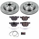 PowerStop OE Stock Replacement Low-Dust Ceramic Brake Pad and Rotor Kit