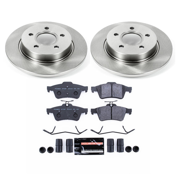 PowerStop Track Day Spec High-Performance Brake Pad and Rotor Kit