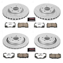 PowerStop Z26 Street Performance Ceramic Brake Pad and Drilled & Slotted Rotor K