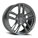 18x8.5 Vision 475V Clutch Gunmetal 5x108 5x4.25 ET38 Wheel Rim