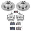PowerStop OE Stock Replacement Low-Dust Ceramic Brake Pad, Rotor and Caliper Kit