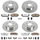 PowerStop Z26 Street Performance Ceramic Brake Pad and Drilled & Slotted Rotor K