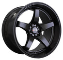 17x8 XXR 555 Flat Black 5x100/114.3 ET35
