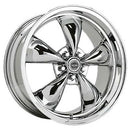 16x7 American Racing Torq Thrust M Chrome Wheel/Rim 5X114.3 16-7 5-114.3-4