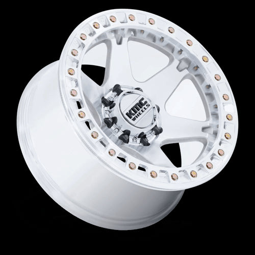 20X10 KMC KM238 VI Beadlock Machined 6x139.7 ET-48 Wheel Rim